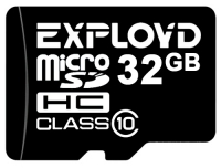 memory card EXPLOYD, memory card EXPLOYD 32GB microSDHC Class 10, EXPLOYD memory card, EXPLOYD 32GB microSDHC Class 10 memory card, memory stick EXPLOYD, EXPLOYD memory stick, EXPLOYD 32GB microSDHC Class 10, EXPLOYD 32GB microSDHC Class 10 specifications, EXPLOYD 32GB microSDHC Class 10