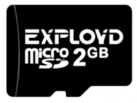 memory card EXPLOYD, memory card EXPLOYD microSD 2GB, EXPLOYD memory card, EXPLOYD microSD 2GB memory card, memory stick EXPLOYD, EXPLOYD memory stick, EXPLOYD microSD 2GB, EXPLOYD microSD 2GB specifications, EXPLOYD microSD 2GB