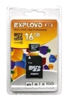 memory card EXPLOYD, memory card EXPLOYD microSDHC Class 10 UHS-I U1 30MB/s 16GB + SD adapter, EXPLOYD memory card, EXPLOYD microSDHC Class 10 UHS-I U1 30MB/s 16GB + SD adapter memory card, memory stick EXPLOYD, EXPLOYD memory stick, EXPLOYD microSDHC Class 10 UHS-I U1 30MB/s 16GB + SD adapter, EXPLOYD microSDHC Class 10 UHS-I U1 30MB/s 16GB + SD adapter specifications, EXPLOYD microSDHC Class 10 UHS-I U1 30MB/s 16GB + SD adapter
