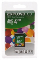memory card EXPLOYD, memory card EXPLOYD SDHC 4GB Class 4, EXPLOYD memory card, EXPLOYD SDHC 4GB Class 4 memory card, memory stick EXPLOYD, EXPLOYD memory stick, EXPLOYD SDHC 4GB Class 4, EXPLOYD SDHC 4GB Class 4 specifications, EXPLOYD SDHC 4GB Class 4