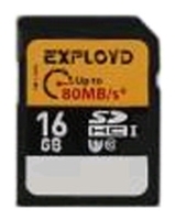 memory card EXPLOYD, memory card EXPLOYD SDHC Class 10 UHS-I U1 80MB/s 16GB, EXPLOYD memory card, EXPLOYD SDHC Class 10 UHS-I U1 80MB/s 16GB memory card, memory stick EXPLOYD, EXPLOYD memory stick, EXPLOYD SDHC Class 10 UHS-I U1 80MB/s 16GB, EXPLOYD SDHC Class 10 UHS-I U1 80MB/s 16GB specifications, EXPLOYD SDHC Class 10 UHS-I U1 80MB/s 16GB