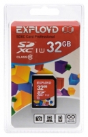 memory card EXPLOYD, memory card EXPLOYD SDXC Class 10 UHS-I U1 32GB, EXPLOYD memory card, EXPLOYD SDXC Class 10 UHS-I U1 32GB memory card, memory stick EXPLOYD, EXPLOYD memory stick, EXPLOYD SDXC Class 10 UHS-I U1 32GB, EXPLOYD SDXC Class 10 UHS-I U1 32GB specifications, EXPLOYD SDXC Class 10 UHS-I U1 32GB