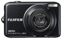 Fujifilm FinePix L50 digital camera, Fujifilm FinePix L50 camera, Fujifilm FinePix L50 photo camera, Fujifilm FinePix L50 specs, Fujifilm FinePix L50 reviews, Fujifilm FinePix L50 specifications, Fujifilm FinePix L50