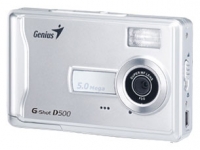 Genius G-Shot D500 digital camera, Genius G-Shot D500 camera, Genius G-Shot D500 photo camera, Genius G-Shot D500 specs, Genius G-Shot D500 reviews, Genius G-Shot D500 specifications, Genius G-Shot D500