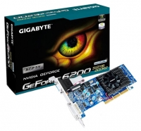 video card GIGABYTE, video card GIGABYTE GeForce 6200 350Mhz AGP 512Mb 600Mhz 64 bit DVI, GIGABYTE video card, GIGABYTE GeForce 6200 350Mhz AGP 512Mb 600Mhz 64 bit DVI video card, graphics card GIGABYTE GeForce 6200 350Mhz AGP 512Mb 600Mhz 64 bit DVI, GIGABYTE GeForce 6200 350Mhz AGP 512Mb 600Mhz 64 bit DVI specifications, GIGABYTE GeForce 6200 350Mhz AGP 512Mb 600Mhz 64 bit DVI, specifications GIGABYTE GeForce 6200 350Mhz AGP 512Mb 600Mhz 64 bit DVI, GIGABYTE GeForce 6200 350Mhz AGP 512Mb 600Mhz 64 bit DVI specification, graphics card GIGABYTE, GIGABYTE graphics card