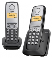Gigaset A230 Duo cordless phone, Gigaset A230 Duo phone, Gigaset A230 Duo telephone, Gigaset A230 Duo specs, Gigaset A230 Duo reviews, Gigaset A230 Duo specifications, Gigaset A230 Duo
