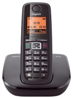 Gigaset A510 cordless phone, Gigaset A510 phone, Gigaset A510 telephone, Gigaset A510 specs, Gigaset A510 reviews, Gigaset A510 specifications, Gigaset A510