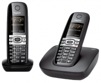 Gigaset C610 Duo cordless phone, Gigaset C610 Duo phone, Gigaset C610 Duo telephone, Gigaset C610 Duo specs, Gigaset C610 Duo reviews, Gigaset C610 Duo specifications, Gigaset C610 Duo