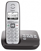 Gigaset E310A cordless phone, Gigaset E310A phone, Gigaset E310A telephone, Gigaset E310A specs, Gigaset E310A reviews, Gigaset E310A specifications, Gigaset E310A