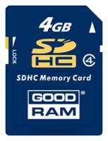 memory card GoodRAM, memory card GoodRAM SDC4GSDHC4, GoodRAM memory card, GoodRAM SDC4GSDHC4 memory card, memory stick GoodRAM, GoodRAM memory stick, GoodRAM SDC4GSDHC4, GoodRAM SDC4GSDHC4 specifications, GoodRAM SDC4GSDHC4