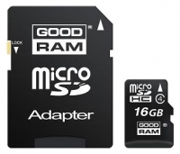 memory card GoodRAM, memory card GoodRAM SDU16GHCAGRR10, GoodRAM memory card, GoodRAM SDU16GHCAGRR10 memory card, memory stick GoodRAM, GoodRAM memory stick, GoodRAM SDU16GHCAGRR10, GoodRAM SDU16GHCAGRR10 specifications, GoodRAM SDU16GHCAGRR10