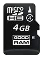 memory card GoodRAM, memory card GoodRAM SDU4GHCGRR10, GoodRAM memory card, GoodRAM SDU4GHCGRR10 memory card, memory stick GoodRAM, GoodRAM memory stick, GoodRAM SDU4GHCGRR10, GoodRAM SDU4GHCGRR10 specifications, GoodRAM SDU4GHCGRR10