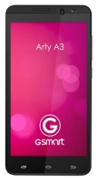 GSmart Arty A3 mobile phone, GSmart Arty A3 cell phone, GSmart Arty A3 phone, GSmart Arty A3 specs, GSmart Arty A3 reviews, GSmart Arty A3 specifications, GSmart Arty A3