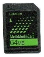 memory card Hitachi, memory card Hitachi MultiMediaCard 64MB, Hitachi memory card, Hitachi MultiMediaCard 64MB memory card, memory stick Hitachi, Hitachi memory stick, Hitachi MultiMediaCard 64MB, Hitachi MultiMediaCard 64MB specifications, Hitachi MultiMediaCard 64MB