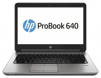 HP ProBook 640 G1 (H5G68EA) (Core i5 4200M 2500 Mhz/14.0"/1600x900/4.0Gb/128Gb/DVD-RW/wifi/Bluetooth/Win 7 Pro 64) photo, HP ProBook 640 G1 (H5G68EA) (Core i5 4200M 2500 Mhz/14.0"/1600x900/4.0Gb/128Gb/DVD-RW/wifi/Bluetooth/Win 7 Pro 64) photos, HP ProBook 640 G1 (H5G68EA) (Core i5 4200M 2500 Mhz/14.0"/1600x900/4.0Gb/128Gb/DVD-RW/wifi/Bluetooth/Win 7 Pro 64) picture, HP ProBook 640 G1 (H5G68EA) (Core i5 4200M 2500 Mhz/14.0"/1600x900/4.0Gb/128Gb/DVD-RW/wifi/Bluetooth/Win 7 Pro 64) pictures, HP photos, HP pictures, image HP, HP images