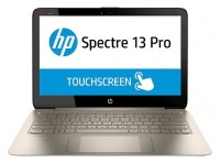 laptop HP, notebook HP Spectre 13 Pro (F1N51EA) (Core i5 4200U 1600 Mhz/13.3