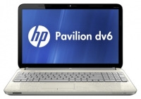 laptop HP, notebook HP PAVILION dv6-6080er (Core i3 2310M 2100 Mhz/15.6