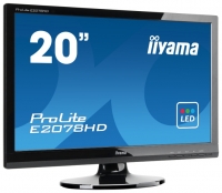 monitor Iiyama, monitor Iiyama, E2078HD-1, Iiyama monitor, Iiyama, E2078HD-1 monitor, pc monitor Iiyama, Iiyama pc monitor, pc monitor Iiyama, E2078HD-1, Iiyama, E2078HD-1 specifications, Iiyama, E2078HD-1
