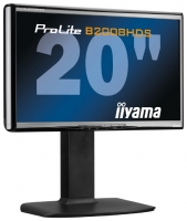 monitor Iiyama, monitor Iiyama ProLite B2008HDS-1, Iiyama monitor, Iiyama ProLite B2008HDS-1 monitor, pc monitor Iiyama, Iiyama pc monitor, pc monitor Iiyama ProLite B2008HDS-1, Iiyama ProLite B2008HDS-1 specifications, Iiyama ProLite B2008HDS-1