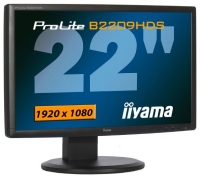 monitor Iiyama, monitor Iiyama ProLite B2209HDS-1, Iiyama monitor, Iiyama ProLite B2209HDS-1 monitor, pc monitor Iiyama, Iiyama pc monitor, pc monitor Iiyama ProLite B2209HDS-1, Iiyama ProLite B2209HDS-1 specifications, Iiyama ProLite B2209HDS-1