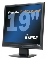 monitor Iiyama, monitor Iiyama ProLite E1900SV, Iiyama monitor, Iiyama ProLite E1900SV monitor, pc monitor Iiyama, Iiyama pc monitor, pc monitor Iiyama ProLite E1900SV, Iiyama ProLite E1900SV specifications, Iiyama ProLite E1900SV