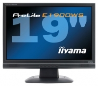 monitor Iiyama, monitor Iiyama ProLite E1900WS, Iiyama monitor, Iiyama ProLite E1900WS monitor, pc monitor Iiyama, Iiyama pc monitor, pc monitor Iiyama ProLite E1900WS, Iiyama ProLite E1900WS specifications, Iiyama ProLite E1900WS