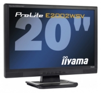 monitor Iiyama, monitor Iiyama ProLite E2002WSV, Iiyama monitor, Iiyama ProLite E2002WSV monitor, pc monitor Iiyama, Iiyama pc monitor, pc monitor Iiyama ProLite E2002WSV, Iiyama ProLite E2002WSV specifications, Iiyama ProLite E2002WSV