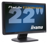 monitor Iiyama, monitor Iiyama ProLite E2208HDSV-1, Iiyama monitor, Iiyama ProLite E2208HDSV-1 monitor, pc monitor Iiyama, Iiyama pc monitor, pc monitor Iiyama ProLite E2208HDSV-1, Iiyama ProLite E2208HDSV-1 specifications, Iiyama ProLite E2208HDSV-1