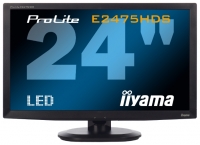 monitor Iiyama, monitor Iiyama ProLite E2475HDS-1, Iiyama monitor, Iiyama ProLite E2475HDS-1 monitor, pc monitor Iiyama, Iiyama pc monitor, pc monitor Iiyama ProLite E2475HDS-1, Iiyama ProLite E2475HDS-1 specifications, Iiyama ProLite E2475HDS-1
