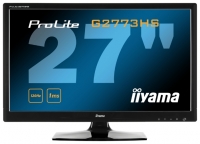 monitor Iiyama, monitor Iiyama ProLite G2773HS, Iiyama monitor, Iiyama ProLite G2773HS monitor, pc monitor Iiyama, Iiyama pc monitor, pc monitor Iiyama ProLite G2773HS, Iiyama ProLite G2773HS specifications, Iiyama ProLite G2773HS