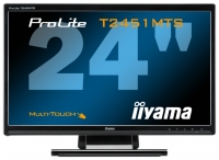 monitor Iiyama, monitor Iiyama ProLite T2451MTS, Iiyama monitor, Iiyama ProLite T2451MTS monitor, pc monitor Iiyama, Iiyama pc monitor, pc monitor Iiyama ProLite T2451MTS, Iiyama ProLite T2451MTS specifications, Iiyama ProLite T2451MTS