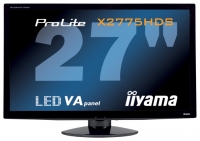 monitor Iiyama, monitor Iiyama ProLite X2775HDS-1, Iiyama monitor, Iiyama ProLite X2775HDS-1 monitor, pc monitor Iiyama, Iiyama pc monitor, pc monitor Iiyama ProLite X2775HDS-1, Iiyama ProLite X2775HDS-1 specifications, Iiyama ProLite X2775HDS-1