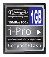 memory card Integral, memory card Integral I-Pro 100x Speed CompactFlash 1Gb, Integral memory card, Integral I-Pro 100x Speed CompactFlash 1Gb memory card, memory stick Integral, Integral memory stick, Integral I-Pro 100x Speed CompactFlash 1Gb, Integral I-Pro 100x Speed CompactFlash 1Gb specifications, Integral I-Pro 100x Speed CompactFlash 1Gb