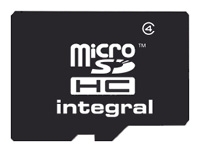 memory card Integral, memory card Integral microSDHC 16GB Class 4, Integral memory card, Integral microSDHC 16GB Class 4 memory card, memory stick Integral, Integral memory stick, Integral microSDHC 16GB Class 4, Integral microSDHC 16GB Class 4 specifications, Integral microSDHC 16GB Class 4