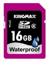 memory card Kingmax, memory card Kingmax Waterproof SDHC 16GB Class 6, Kingmax memory card, Kingmax Waterproof SDHC 16GB Class 6 memory card, memory stick Kingmax, Kingmax memory stick, Kingmax Waterproof SDHC 16GB Class 6, Kingmax Waterproof SDHC 16GB Class 6 specifications, Kingmax Waterproof SDHC 16GB Class 6
