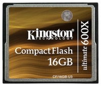 memory card Kingston, memory card Kingston CF/16GB-U3, Kingston memory card, Kingston CF/16GB-U3 memory card, memory stick Kingston, Kingston memory stick, Kingston CF/16GB-U3, Kingston CF/16GB-U3 specifications, Kingston CF/16GB-U3