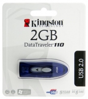 usb flash drive Kingston, usb flash Kingston DataTraveler 110 2GB, Kingston flash usb, flash drives Kingston DataTraveler 110 2GB, thumb drive Kingston, usb flash drive Kingston, Kingston DataTraveler 110 2GB