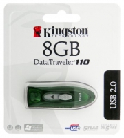 usb flash drive Kingston, usb flash Kingston DataTraveler 110 8GB, Kingston flash usb, flash drives Kingston DataTraveler 110 8GB, thumb drive Kingston, usb flash drive Kingston, Kingston DataTraveler 110 8GB