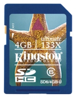 memory card Kingston, memory card Kingston SD6/4GB-U, Kingston memory card, Kingston SD6/4GB-U memory card, memory stick Kingston, Kingston memory stick, Kingston SD6/4GB-U, Kingston SD6/4GB-U specifications, Kingston SD6/4GB-U