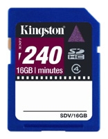 memory card Kingston, memory card Kingston SDV/16GB, Kingston memory card, Kingston SDV/16GB memory card, memory stick Kingston, Kingston memory stick, Kingston SDV/16GB, Kingston SDV/16GB specifications, Kingston SDV/16GB