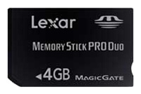 memory card Lexar, memory card Lexar Memory Stick Pro Duo 4GB, Lexar memory card, Lexar Memory Stick Pro Duo 4GB memory card, memory stick Lexar, Lexar memory stick, Lexar Memory Stick Pro Duo 4GB, Lexar Memory Stick Pro Duo 4GB specifications, Lexar Memory Stick Pro Duo 4GB