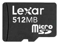memory card Lexar, memory card Lexar microSD 512MB, Lexar memory card, Lexar microSD 512MB memory card, memory stick Lexar, Lexar memory stick, Lexar microSD 512MB, Lexar microSD 512MB specifications, Lexar microSD 512MB