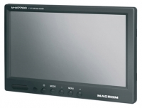 Macrom M-M7700, Macrom M-M7700 car video monitor, Macrom M-M7700 car monitor, Macrom M-M7700 specs, Macrom M-M7700 reviews, Macrom car video monitor, Macrom car video monitors