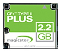memory card MagicStor, memory card MagicStor 2.2GB PLUS CF-II, MagicStor memory card, MagicStor 2.2GB PLUS CF-II memory card, memory stick MagicStor, MagicStor memory stick, MagicStor 2.2GB PLUS CF-II, MagicStor 2.2GB PLUS CF-II specifications, MagicStor 2.2GB PLUS CF-II