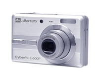 Mercury CyberPix E-600P digital camera, Mercury CyberPix E-600P camera, Mercury CyberPix E-600P photo camera, Mercury CyberPix E-600P specs, Mercury CyberPix E-600P reviews, Mercury CyberPix E-600P specifications, Mercury CyberPix E-600P