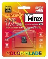 memory card Mirex, memory card Mirex microSDHC Class 10 16GB, Mirex memory card, Mirex microSDHC Class 10 16GB memory card, memory stick Mirex, Mirex memory stick, Mirex microSDHC Class 10 16GB, Mirex microSDHC Class 10 16GB specifications, Mirex microSDHC Class 10 16GB