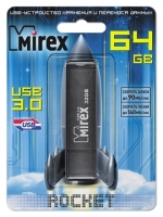 usb flash drive Mirex, usb flash Mirex ROCKET DARK 64GB, Mirex flash usb, flash drives Mirex ROCKET DARK 64GB, thumb drive Mirex, usb flash drive Mirex, Mirex ROCKET DARK 64GB
