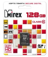 memory card Mirex, memory card Mirex SDXC Class 10 UHS-I U1 128GB, Mirex memory card, Mirex SDXC Class 10 UHS-I U1 128GB memory card, memory stick Mirex, Mirex memory stick, Mirex SDXC Class 10 UHS-I U1 128GB, Mirex SDXC Class 10 UHS-I U1 128GB specifications, Mirex SDXC Class 10 UHS-I U1 128GB