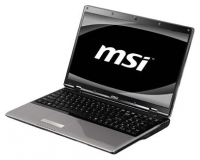 laptop MSI, notebook MSI A6205 (Core i5 430M 2260 Mhz/15.6