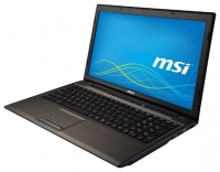 laptop MSI, notebook MSI CR61 0M (Celeron 1000M 1800 Mhz/15.6
